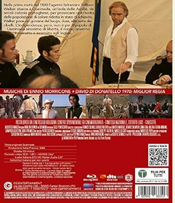 Queimada [Italia] [Blu-ray]: Amazon.es: Salvatori, Brando ...