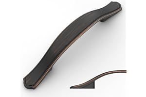 Asidrama 10 Pack 3 Inch(76mm) Oil Rubbed Bronze Kitchen Cabinet Handles Cabinet Pulls Kitchen Cabinet Hardware for Cupboard D