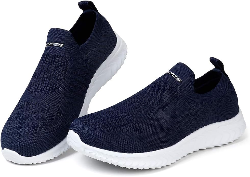 Four Seasons Black Gray Sport Shoes Women Tennis Shoes Slip on Adult Women Lace up Athletic 
