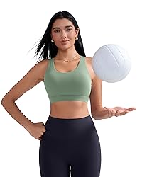 RUNNING GIRL Sports Bra for Women, Criss-Cross Back