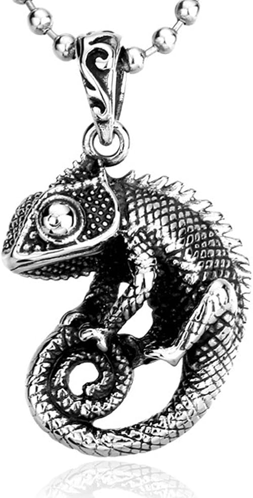 Amazon Pw 精良sus316l製 シルバー銀色 トカゲ リザード Lizard ペンダント ラッピング対応 ジュエリー 通販