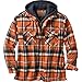 Legendary Whitetails Men's Maplewood Hooded Shirt Jacket, Tomahawk Plaid, XXX-Large