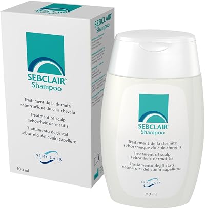 Sebclair Shampoo 100ml Steroid-Free Exfoliating Scalp Seborrheic Dermatitis