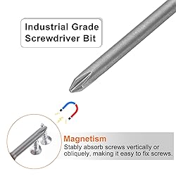 HARFINGTON 5pcs #1 Phillips Screwdriver Bit PH1