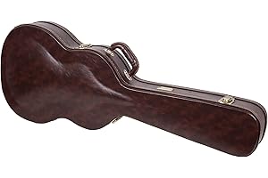 Crossrock Electric Guitar Case Fits PRS SE Standard solid body Guitar, Right-hand, Vintage Brown (CRW620PRSEBR)