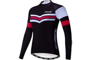 WEIMOSTAR Women's Cycling Jersey Long Sleeve Bike Jacket Biking Shirt Bicycle Clothing