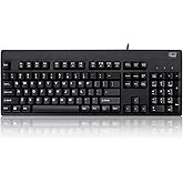 Adesso Easy Touch 630Ub, Wired Waterproof Keyboard (AKB-630UB), Black