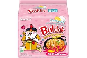 Samyang Carbo Buldak Super Hot Spicy Noodle 5 PACKS