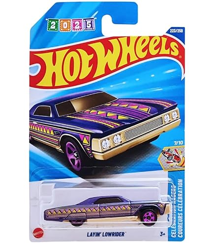Amazon.com: Hot Wheels 1998 65 Impala Lowrider Card Variation