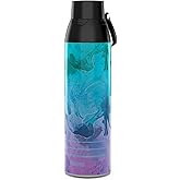 Tervis Venture Water Bottle Aurora Wave Triple Insulated Tumbler Travel Cup Keeps Drinks Cold & Hot, 26oz, Stainless Steel