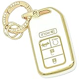 YUBOMT Key Fob Cover Car Key Shell with Key Ring