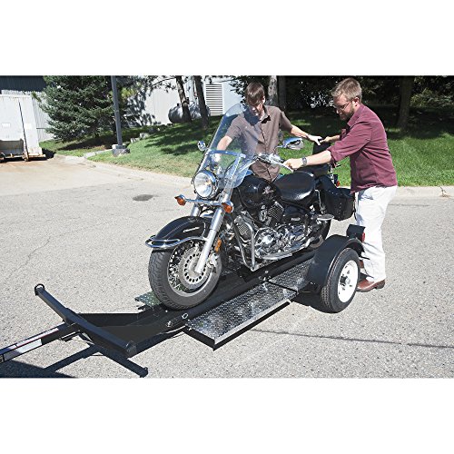  UltraTow SingleRail Folding Motorcycle Trailer, Model 3806S084