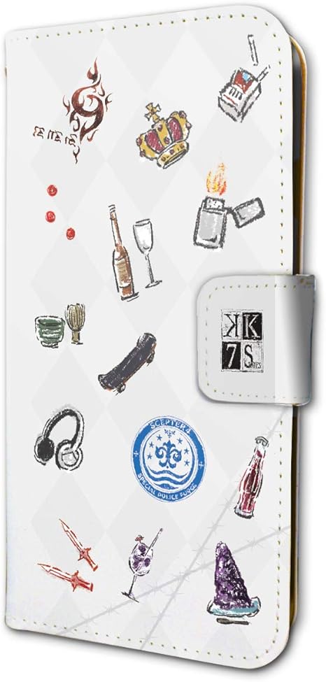 Amazon K Seven Stories 02 赤のクラン 吠舞羅 青のクラン セプター4 グラフアートデザイン 手帳型スマホケース Iphone6 6s 7 8兼用 アニメ 萌えグッズ 通販