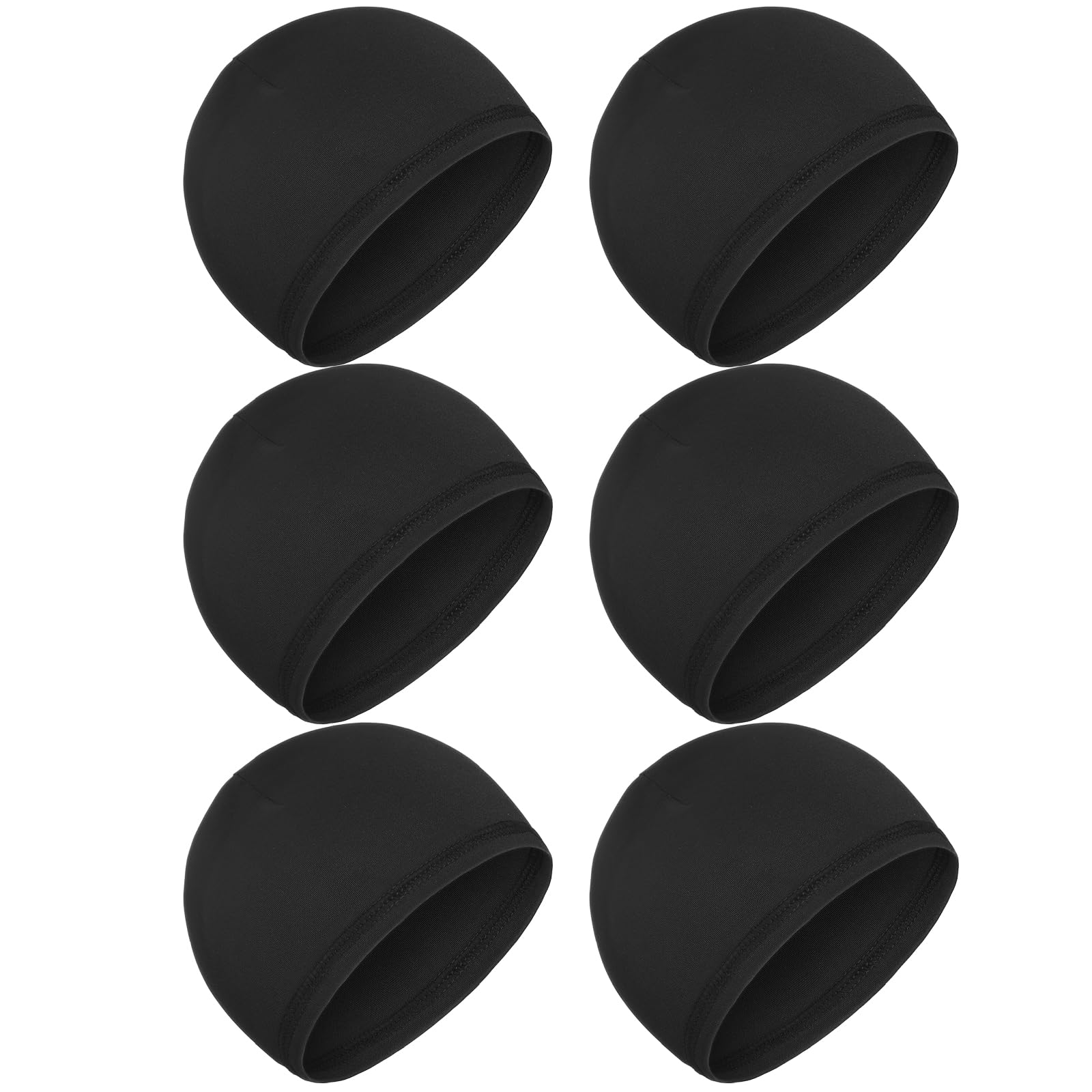 Photo 1 of ***MISSING PIECE*** Boao 6 Pieces Cooling Skull Caps Helmet Hard Hat Liner Sweat Wicking Running Beanie Cycling for Men Women(Medium,Black)