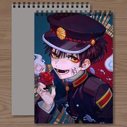 Amazon 地縛少年花子くん スケッチブック 花子くん 八尋寧々 落書き帳 空白 塗り絵 写生 2冊セット 6 スケッチブック 文房具 オフィス用品