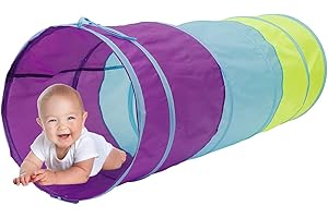 Kids Play Tunnel for Toddlers, Pop Up Crawl Tunnel Playhouse for Boys Girls or Dog Cat Pets, Portable Collapsible Children Pl