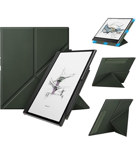 BOOX Go 10.3　ペン、ケース付き Amazon.com: BOOX Go 10.3 Magnetic Leather Case (Off-White