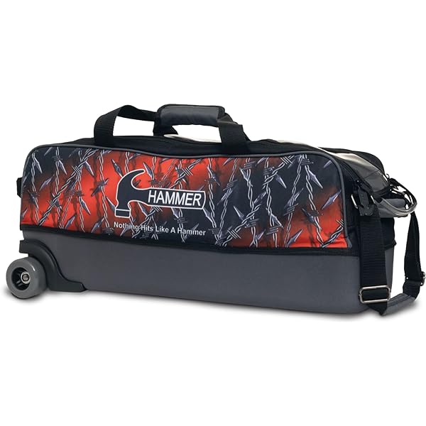 Amazon.com : Hammer Dye Sub Triple Tote Bowling Bag - Black