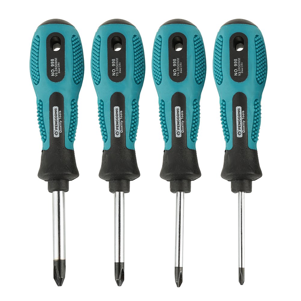 Screwdriver Set, 4PCS Tri-Wing Screwdriver Set, Magnetic Y Tip Screwdrive, 3mm/ 4mm/ 5mm/ 6mm