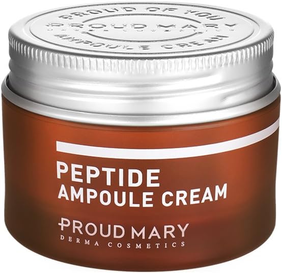 ProudMary Peptide Ampoule Cream - High Nutrition Wrinkle Care with Adenosine and Peptides for Dry Skin Lacking Elasticity (50 Milliliter)