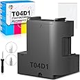 Poschink T04D1 T04D100 Ink Maintenance Box for ET-15000 ET-3750 ET-3760 WF-2860 ET-4760 ET-3850 ET-4850 XP-5100 ET-3710 ET-5150 ET-3830 ET-M1000 ST-3000 ET-M2170 Printers TO4D1/TO4D100/EWMB2/04D1