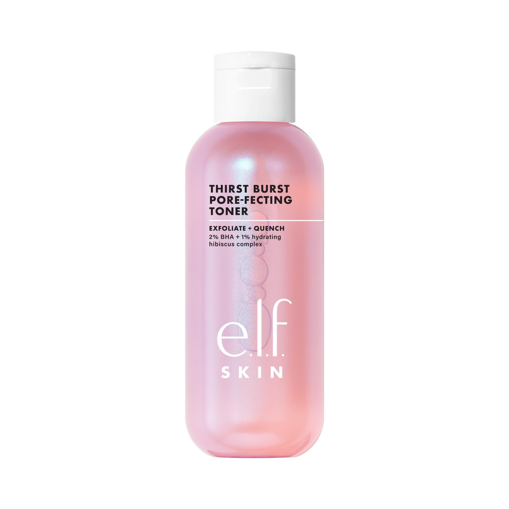 Photo 1 of e.l.f. Thirst Burst Pore-fecting Toner, Hydrating & Exfoliating for Face, Smooths, Plumps & Minimizes Pores, Infused with Salicylic Acid, Vegan & Cruelty-Free