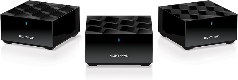 NETGEAR Nighthawk WiFi 6 Mesh System MK73S AX3000 400 sq m 3Gbps Armor 1 Yr