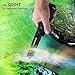 Quimat Metal Detector Pinpointer, Waterproof Treasure Hunting Tool Buzzer Vibrate Portable Pin Pointer, with LED Indicators & Belt Holster