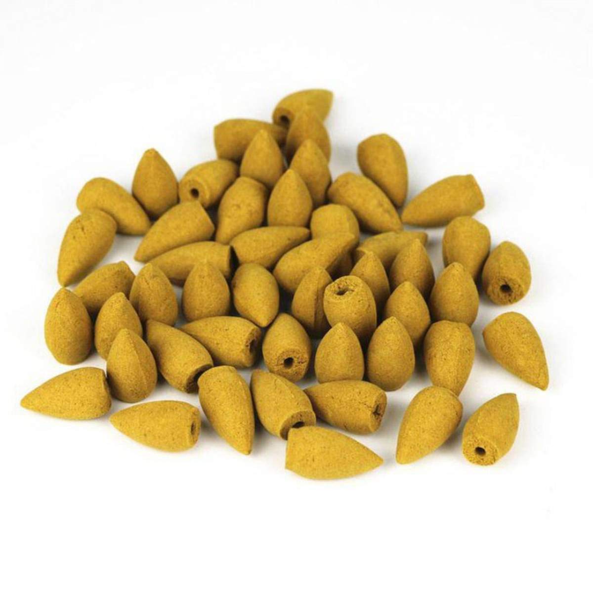 200 Pieces Backflow Incense Cones, Natural incense cones Natural Waterfall Incense Cones for Backflow Incense Burner Holder ,Home Office Kitchen Bedroom Yoga Room (Osmanthus)