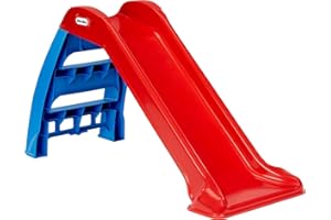 Little Tikes First Slide for Kids, Easy Set Up for Indoor Outdoor, Easy to Store, for Toddlers Ages 18 Months - 6 years