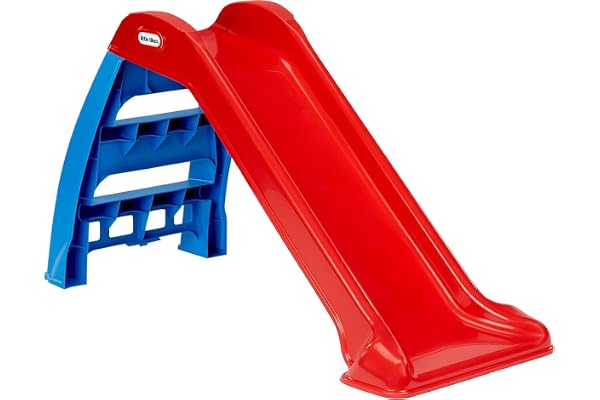 Little Tikes First Slide for Kids, Easy Set Up for Indoor Outdoor, Easy to Store, for Toddlers Ages 18 Months - 6 years