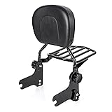 Oumurs Adjustable & Detachable Sissy Bar Passenger