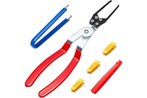 Aleric Relay Puller Pliers and Relay Fuse Remover Tools, 6 Pack, Automobile Fuse Puller Pliers, Car Fuse Puller, Fuse Removal Tool, Relay Pliers Puller, Vehicle Electrical Disconnect Plier