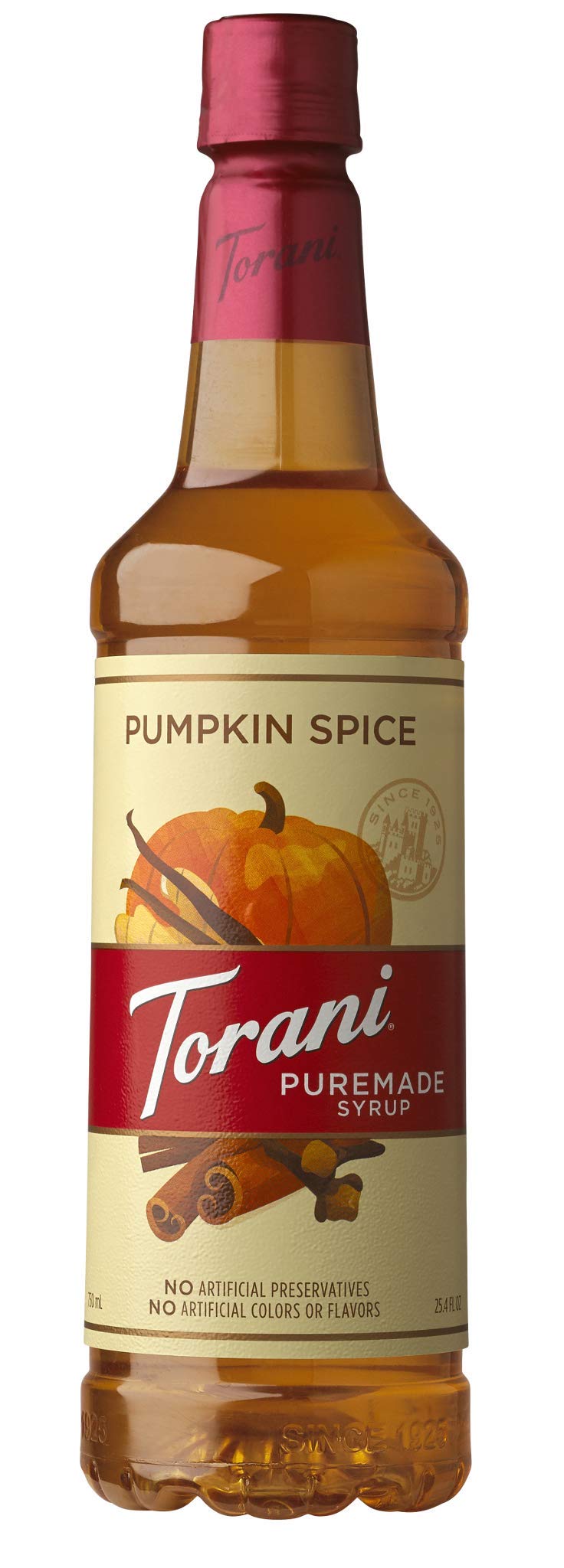 Torani Puremade Syrup Pumpkin Spice 750 ML in Oman Whizz Syrups