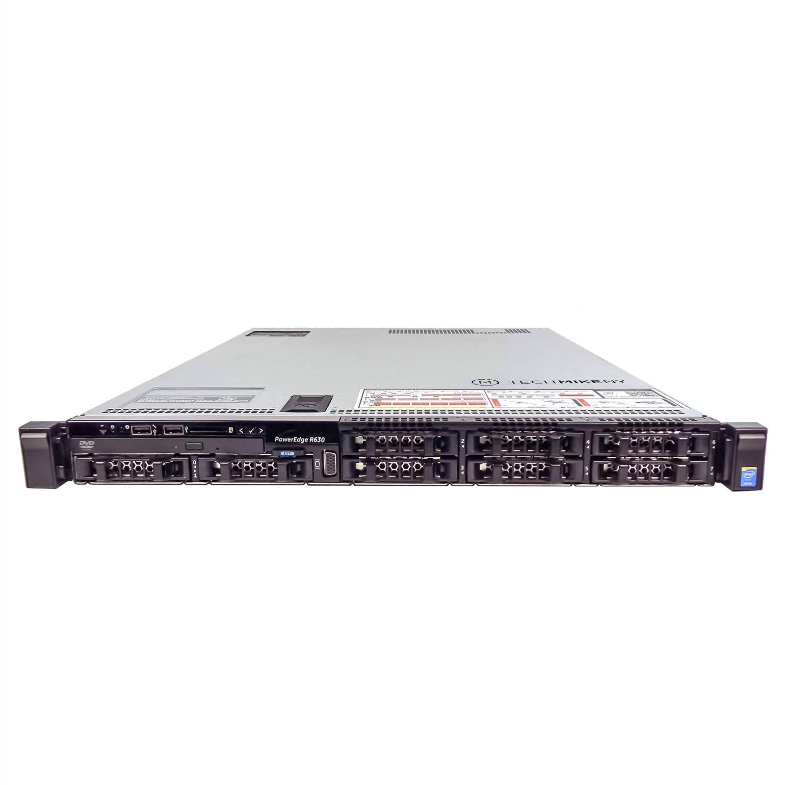 TechMikeNY Server 3.20Ghz 16-Core 64GB RAM 2X 900GB 4X 1.2TB 2X Caddies PowerEdge R630 (Renewed)