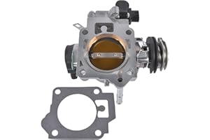 GELUOXI Throttle Body Assembly 16400-RAA-A62 Replacement for 2003-2005 Honda Accord DX LX EX 2.4L / 2003-2006 Honda Element 2.4L L4 16400RAAA62