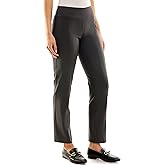 Zac & Rachel Womens Millennium Fabric Pull-on Slim Leg Pant - Plus & Petite