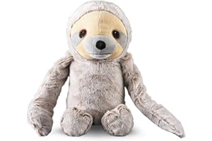 NANDOG PET Gear My BFF Collection Plush Dog Toy (Gray Sloth)