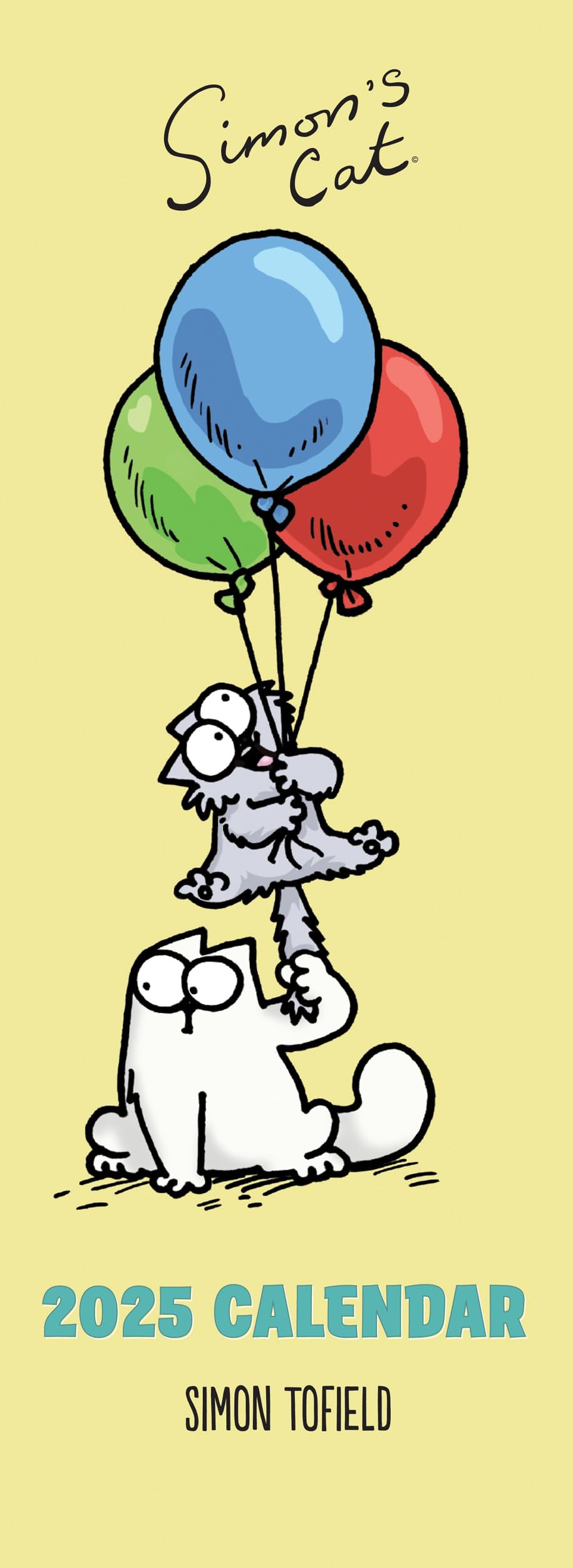 2025 Simon's Cat Slim Calendar
