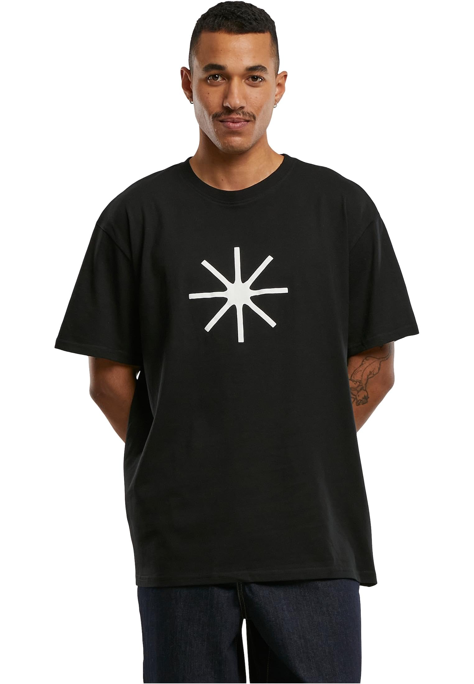 Mister Tee Unisex T-Shirt Error Oversize Tee Black S, Black, S