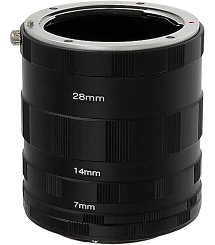 Amazon.com : Fotodiox Macro Extension Tube Set Compatible