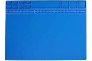 TECKTOO Soldering Mat Insulation Soldering Iron Kit Heat Resistant For Repairing Electronics Watch Laptop Soldering Station Tool For Hot Air Station