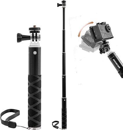 Amazon Co Jp Muson Selfie Stick For Action Camera Selfie Stick Gopro Action Camera Accessories Selfie Stick Ultra Lightweight Extendable For Muson Go1 M10 Mc2 Pro2 Pro3 Akaso Muson Campark Apeman Wimius Sjcam Vemico