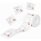NIIMBOT B21 Pro 300DPI Photo Labels– Print HD Thermal Labels(2''x1.77'', 50x45mm) for Memories, Notes, Lists & DIY Projects – Compatible with B21 Pro Only