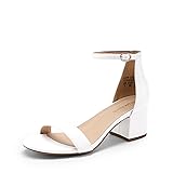DREAM PAIRS Womens Low-Chunk Low Heel Pump