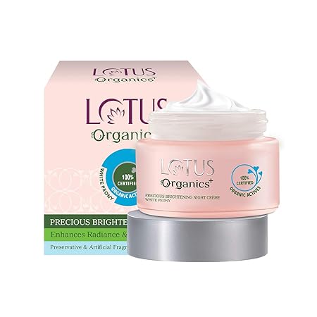 lotus night cream for acne prone skin