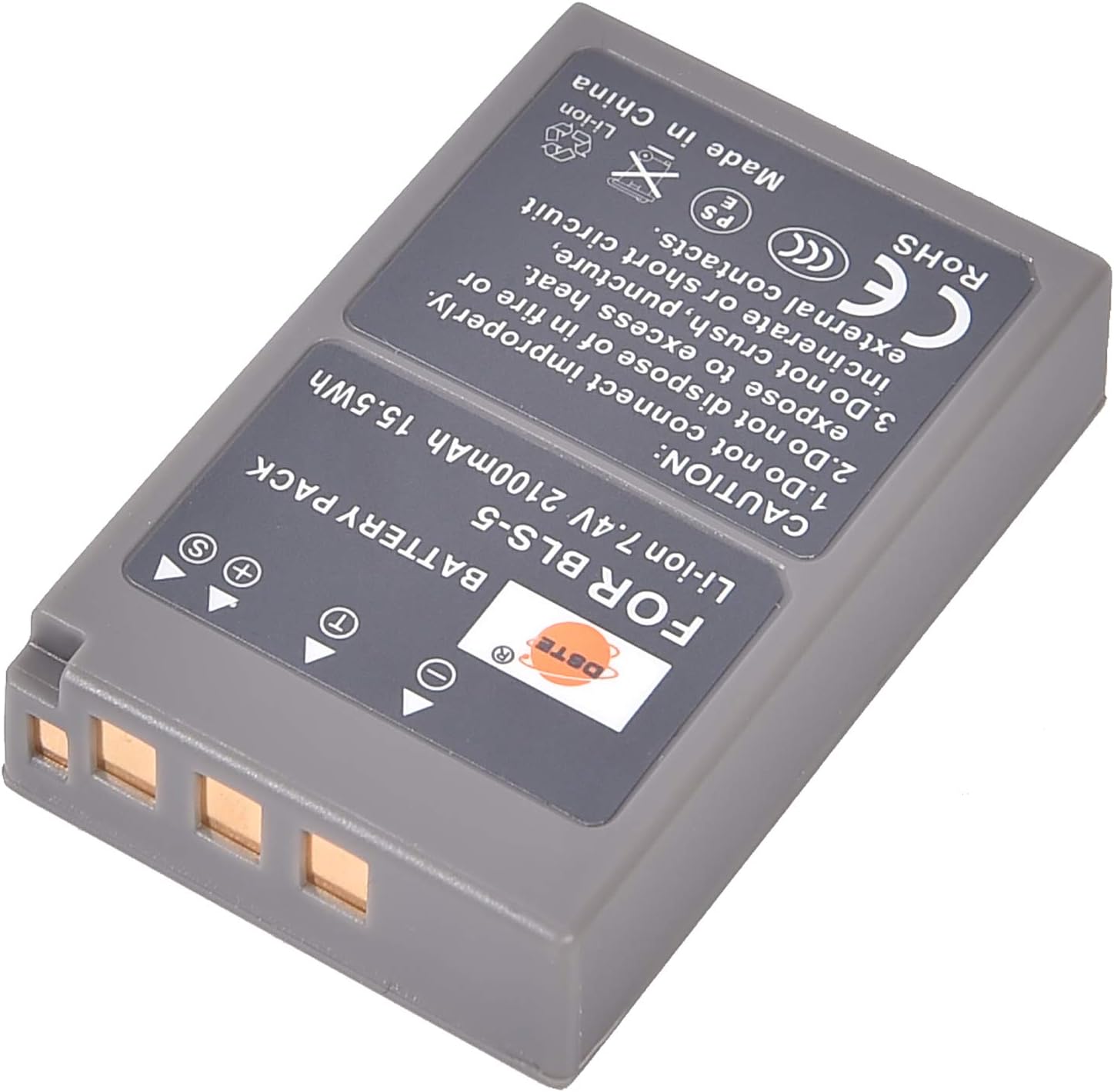 DSTE® 2x BLS-5 Rechargeable Li-ion Battery + DC84U Travel and Car Charger Adapter for Olympus E-400 E-410 E-420 E-450 E-600 E-620 E-P1 E-P2 E-P3 E-PL1E-PL2 E-PL5 E-PL6 E-PL7 E-PM1 E-PM2 E-M10 E-PLE15 Stylus 1 Digital Camera as Olympus PS-BLS5 - Image 5