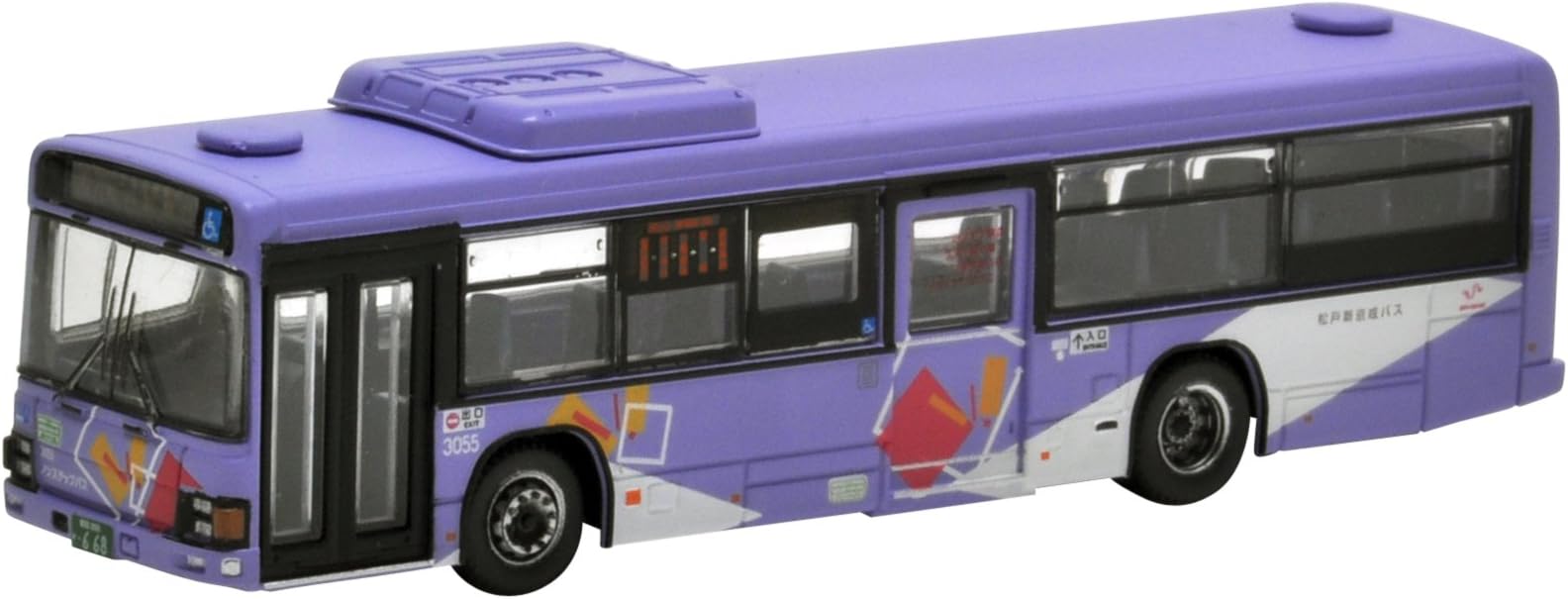 Tomytec Diorama collection The railway collection JB045 Matsudo Shin-Keisei bus Isuzu Luga Cryptographic nonce Usage Diorama Supplies