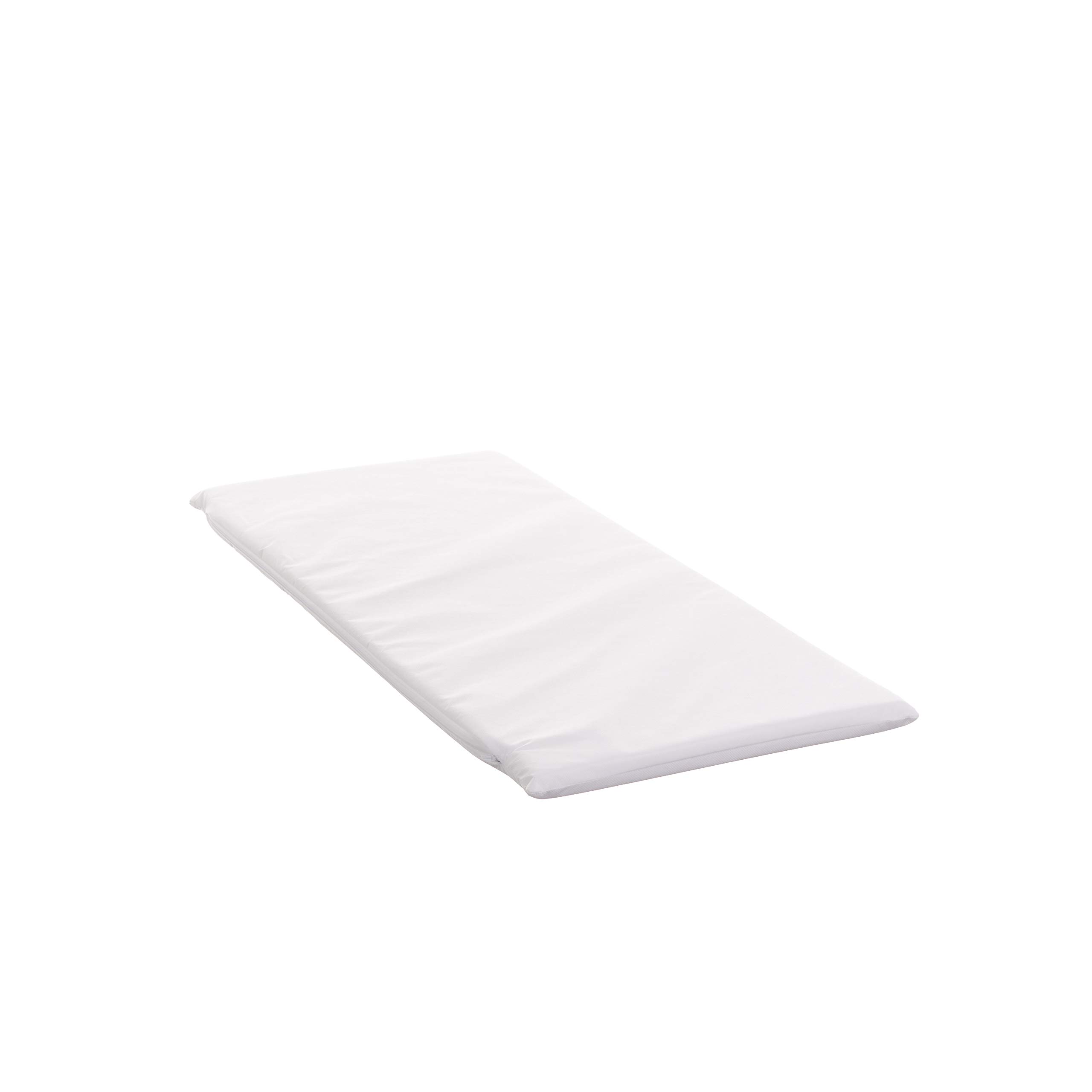 Obaby Foam Travel Cot Mattress 95 x 65cm – Folding, Breathable & Hypoallergenic Travel Cot Mattress with Removable Washable Cover