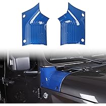 XhuangTech Motorhauben-Scharnierabdeckung Für Wrangler JL & Gladiator JT 2018-2022